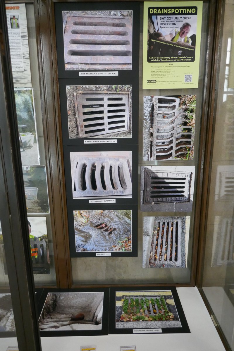 TheLengthsman's tweet photo. In 2014 @Mike_Zeller1 interviewed me after I made a calendar of #Draincovers
Tomorrow, the World's 1st exhibition of Manholes &amp; Draincovers launches at Manchester Central Library !
What a journey I have been on !
@BBC_Cumbria 
@BBCManchester 
@BBCNWT https://t.co/jGnCwP3dA8