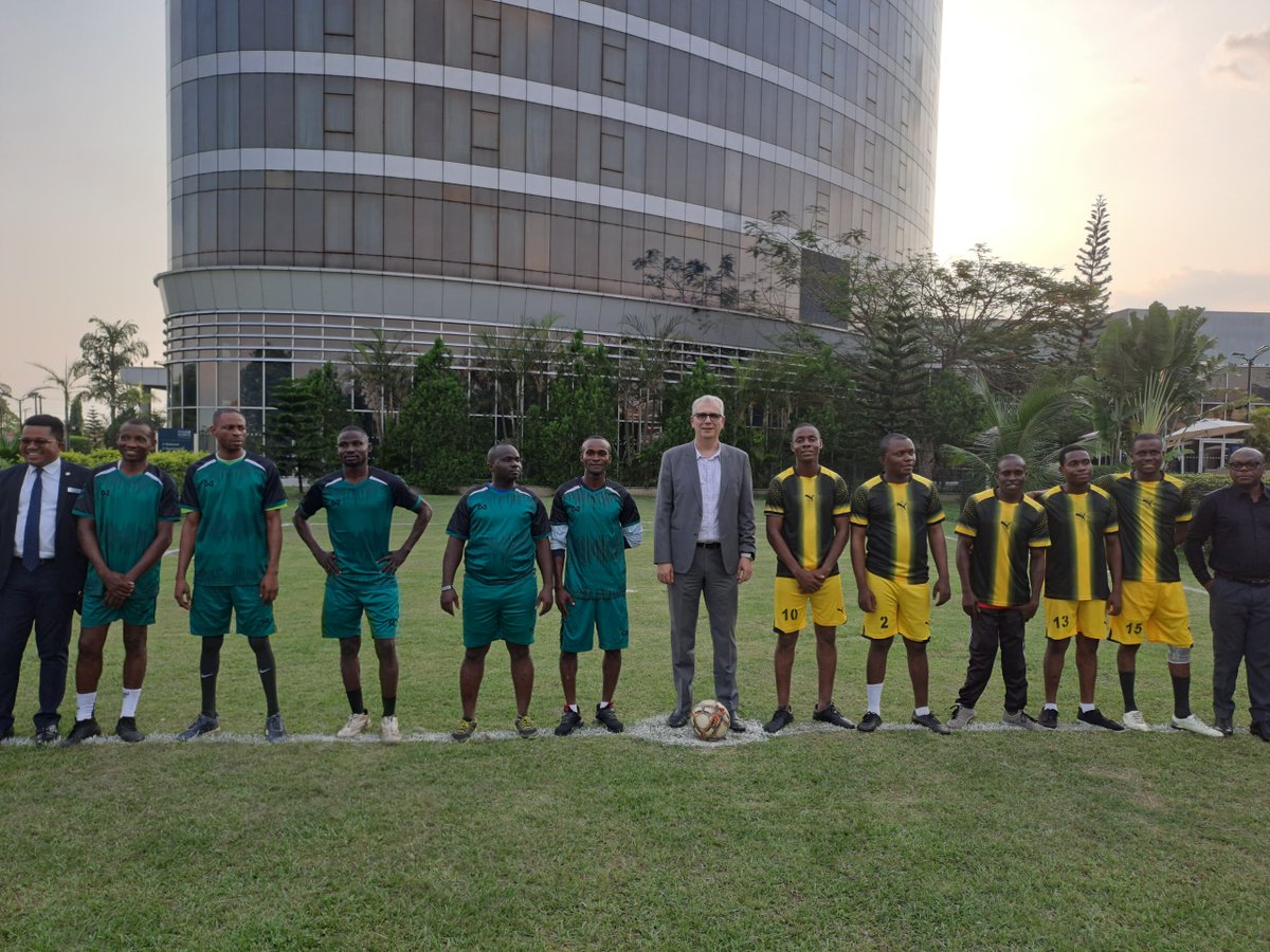 FPIkotEkpene's tweet photo. Over the past 3 Thursdays, we've enjoyed some exciting and healthy sports competitions among our associates! Congratulations to our top 3 teams who not only showcased their skills but also took home well-deserved prizes! Here's to more fun and fitness together! 
#Sportdays https://t.co/uNR8Yw8vOW