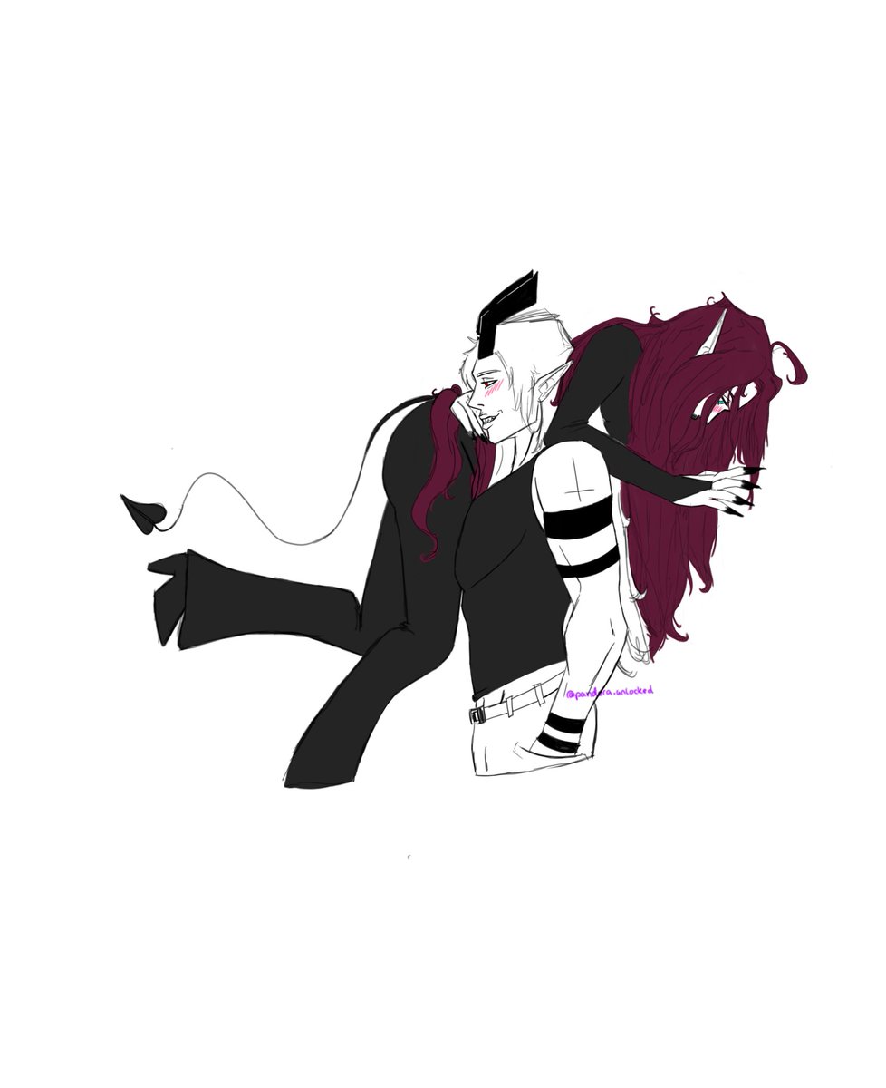 lilineshh's tweet photo. Part 2 @wakairoge 😌 I guess that dont end well? ☺️
#digitalart #DigitalArtist #ocart #oc https://t.co/91DkpL9ogz