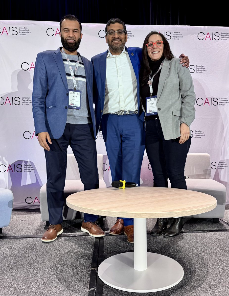 Afzal Shaikh 🇨🇦 (@edushaikh) on Twitter photo Had the privilege of serving on the planning committee for <a href="/CAIS_Schools/">CAIS</a> National Leaders conference. Huge thanks to Anand for the opportunity and to Shay <a href="/ShayMatters/">Shay Matters</a> for being an awesome partner! #caisnlc #cais25 #yorklearns <a href="/theyorkschool/">The York School</a> Had the privilege of serving on the planning committee for <a href="/CAIS_Schools/">CAIS</a> National Leaders conference. Huge thanks to Anand for the opportunity and to Shay <a href="/ShayMatters/">Shay Matters</a> for being an awesome partner! #caisnlc #cais25 #yorklearns <a href="/theyorkschool/">The York School</a>