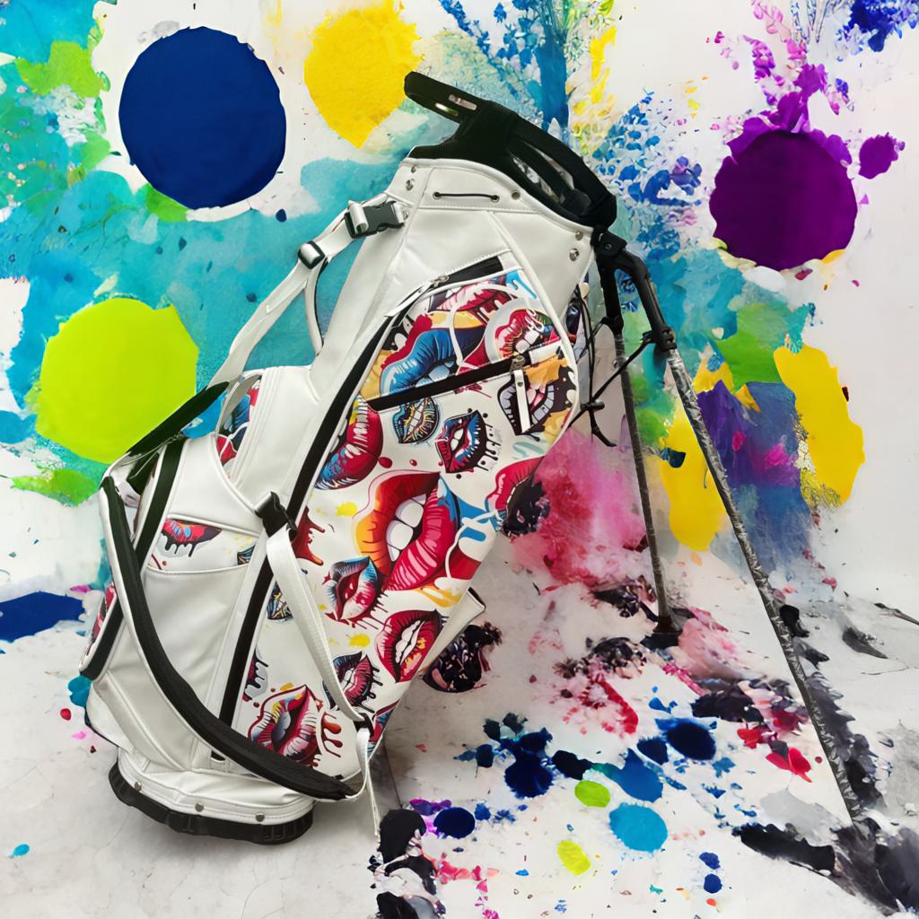 Garlic_Designs's tweet photo. A sample made of a concept golf bag I designed for an upcoming Irish Golf brand
This design was based off a Melting Lips mural I produced a few years back for. The concept was street art focused and very 'out there'. Looking to bring something very different to the golf course! https://t.co/35Ycr7NOy1
