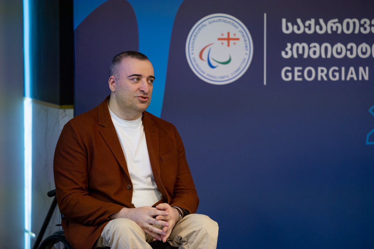 GeorgianParaly1's tweet photo. Rati Ionatamishvili has been re-elected as President of the🇬🇪ParalympicCommittee for a second term,continuing his leadership since 2020.His presidency is closely associated with the significant advancement and historic achievements of the 🇬🇪Paralympic movement. @Rionatamishvil1 https://t.co/a63JO324jo