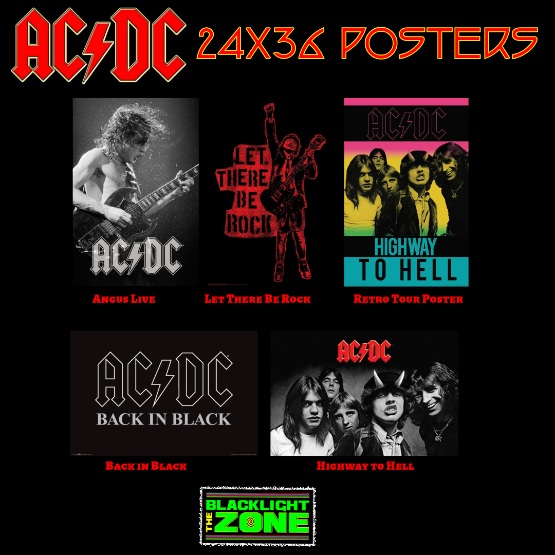 High-voltage art for die-hard fans

Grab some officially licensed AC/DC posters

Angus Live - theblacklightzone.com/acdc-angus-liv…
Let There Be Rock - theblacklightzone.com/ACDC-Let-There…
Retro Tour - theblacklightzone.com/acdc-retro-tou…
Back In Black - theblacklightzone.com/ac-dc-back-in-…
Highway To Hell - theblacklightzone.com/AC-DC-Highway-…