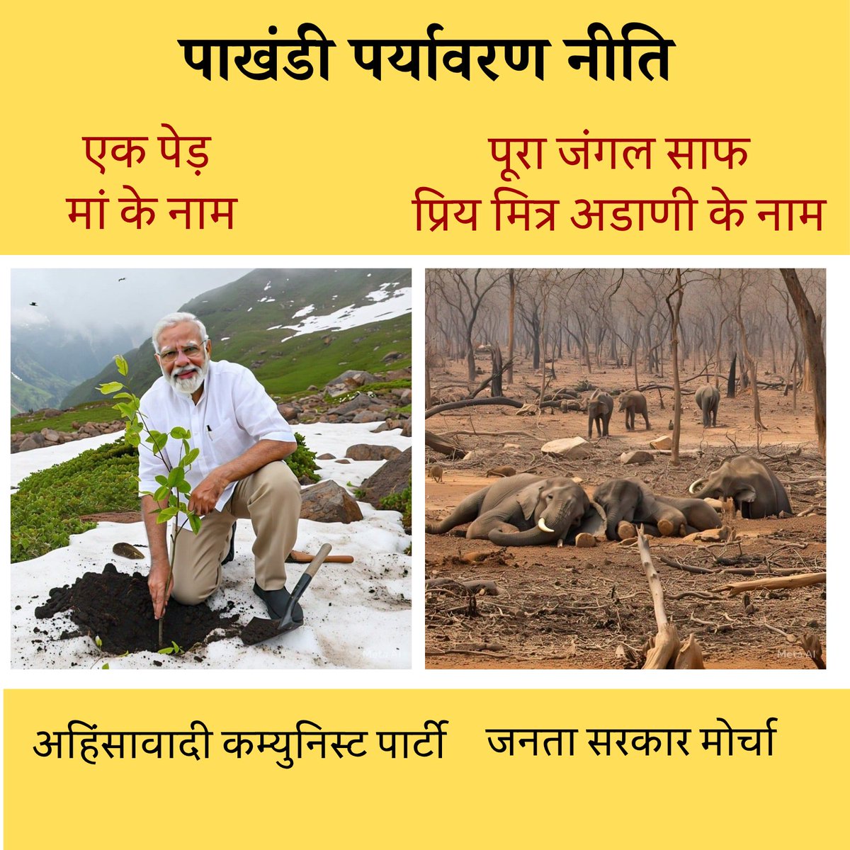 akhil_nishad_'s tweet image. #StopDeforestation #climatechange #animalrights #savetheearth