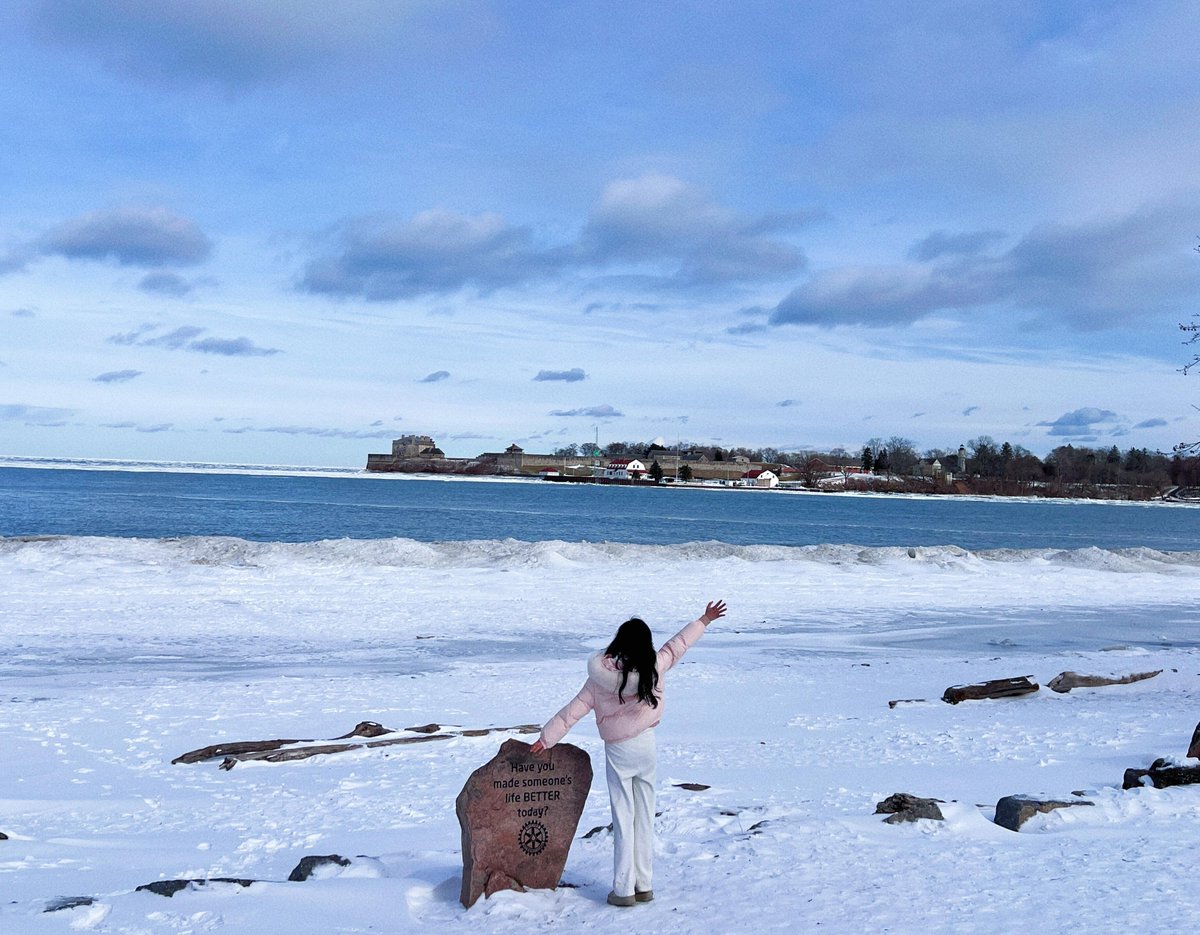 In the roar of Niagara Falls, finding peace within 🌊  an experience that can never be forgotten 🌟