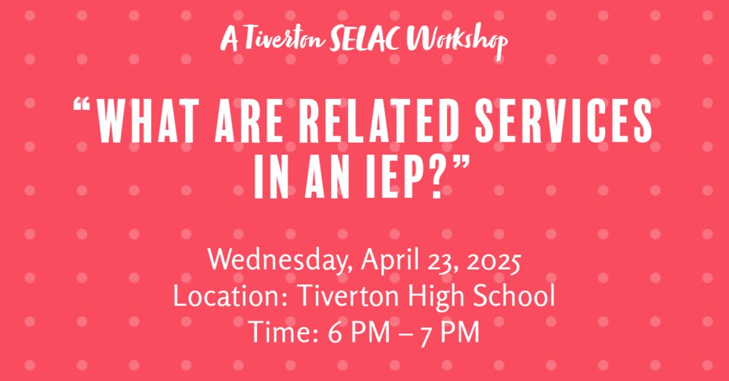 SELAC Meeting!