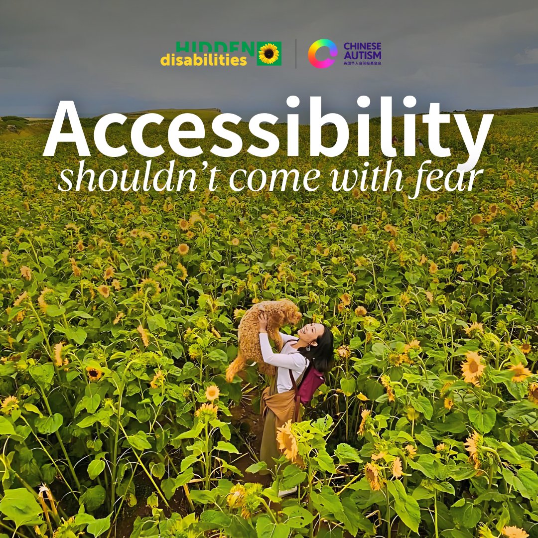 For many Chinese autistic families, public spaces don’t feel safe — not because of autism, but because of judgement.

🌻 The sunflower lanyard is a quiet way to say: "I have a non-visible disability. All I ask for is a little patience and understanding."