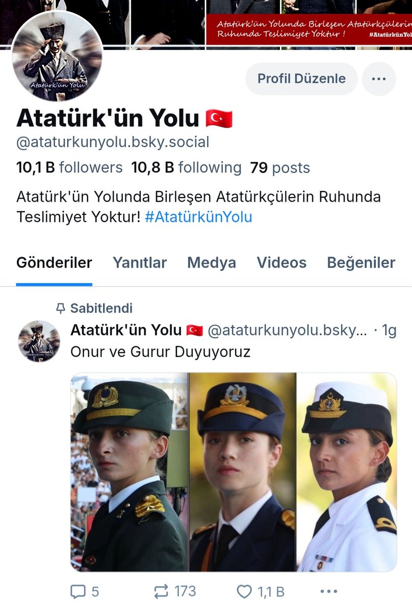 Mustafa Kemal'in Askerleri her yerdedir.. Hepsine selam olsun.. 🙏🇹🇷