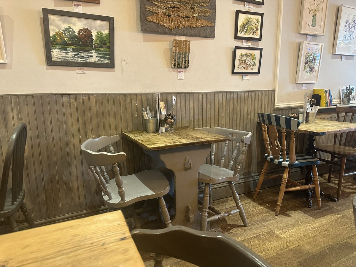 Drlauranelson's tweet photo. Local cafe https://t.co/gtWs9XlPHp