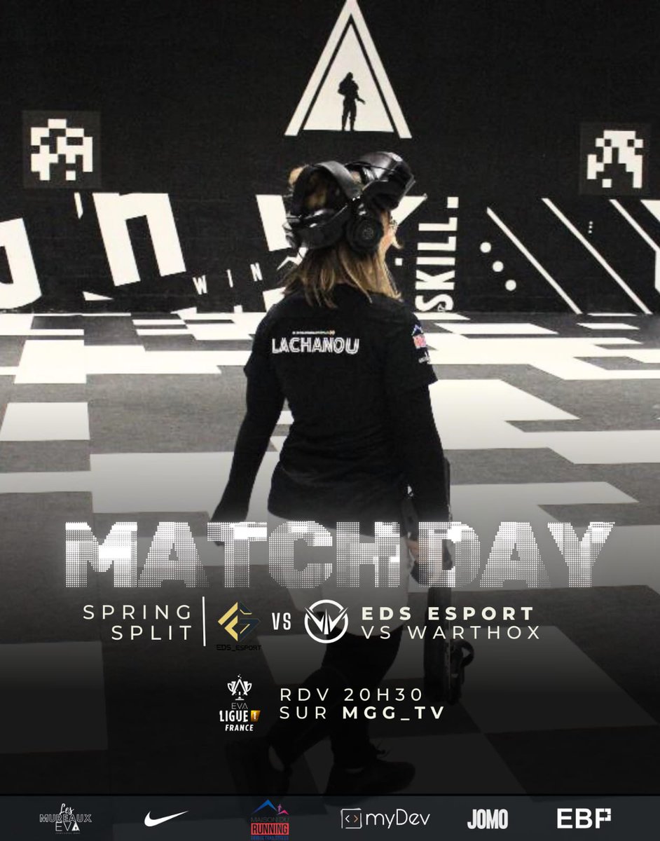 Jour de match !!🏆

6 ème match de la #EVALEAGUE 1.
 
🆚 <a href="/WARTHOX/">WARTHOX</a>
📅 ce soir 
⏰ 23h15
📍m.twitch.tv/mgg_fr/
👉 SOYEZ AU RDV 🔥 🔥 

#LECHARBONCONTINUE🔥🔥