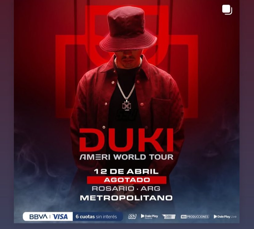 candeeelv's tweet photo. Líquido campo delantero de Duki en rosario no puedo ir!!! Escucho ofertas la pague $75.000 https://t.co/HWmjgkoiF1