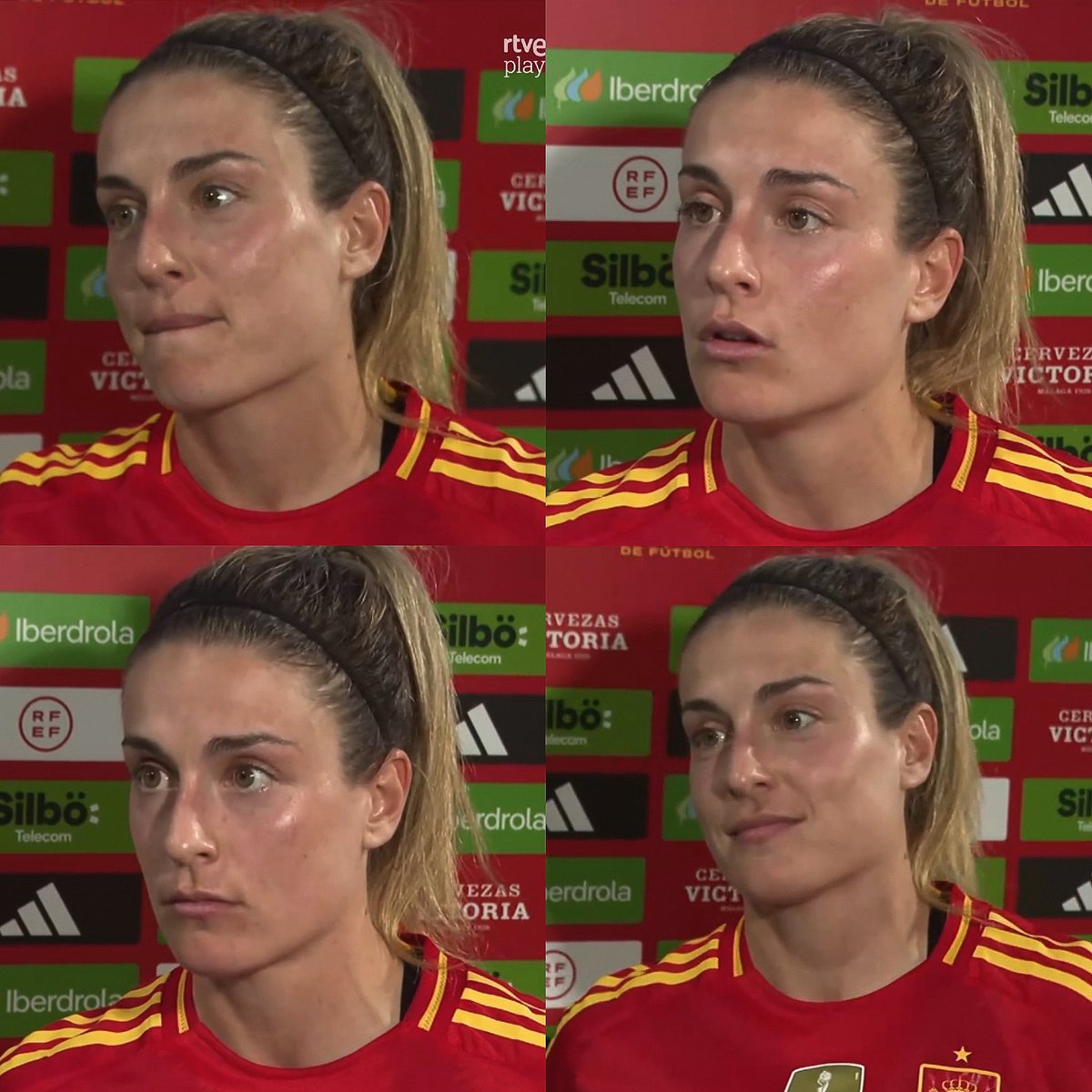 jlcats_'s tweet image. Alexia post-match ❤️