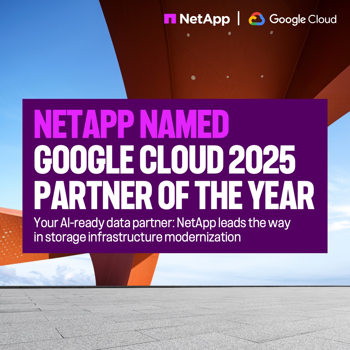 César Cernuda (@cesarcernuda) on Twitter photo 🏆 Back-to-back-to-back! NetApp is “Google Cloud Partner of the Year” for the 3rd year running at #GoogleCloudNext 2025. Proud to help businesses leverage data with ease and trust. Thank you, <a href="/googlecloud/">Google Cloud</a>!
Read more: ms.spr.ly/6015qIMxW 🏆 Back-to-back-to-back! NetApp is “Google Cloud Partner of the Year” for the 3rd year running at #GoogleCloudNext 2025. Proud to help businesses leverage data with ease and trust. Thank you, <a href="/googlecloud/">Google Cloud</a>!
Read more: ms.spr.ly/6015qIMxW
