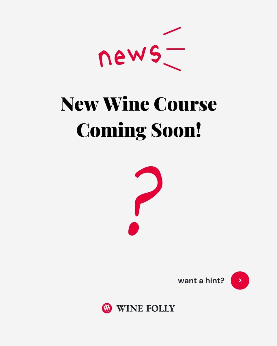 WineFolly's tweet photo. Something big (and bold) is coming ๐ท Think: sun-drenched vineyards & legendary grapes. Pre-orders drop in 1 week. Are you ready?
๐ฃ๏ธ Wine Folly+ members will get a special discount code - so sign up!
๐ฏ https://t.co/261IriKLqv
#WineCourse #LevelUpYourPalate #WineFolly https://t.co/56HdCzQc7X