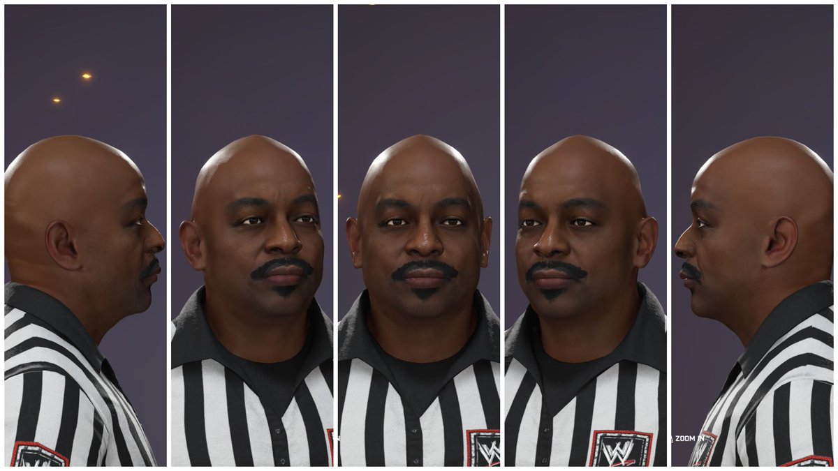 Tyrant185's tweet photo. "Let me holla at ya, playa!"

Coming soon...

#WWE #WWE2K25 #IconsOfTheRing #RefereePack1 https://t.co/Hpg1DLh10m
