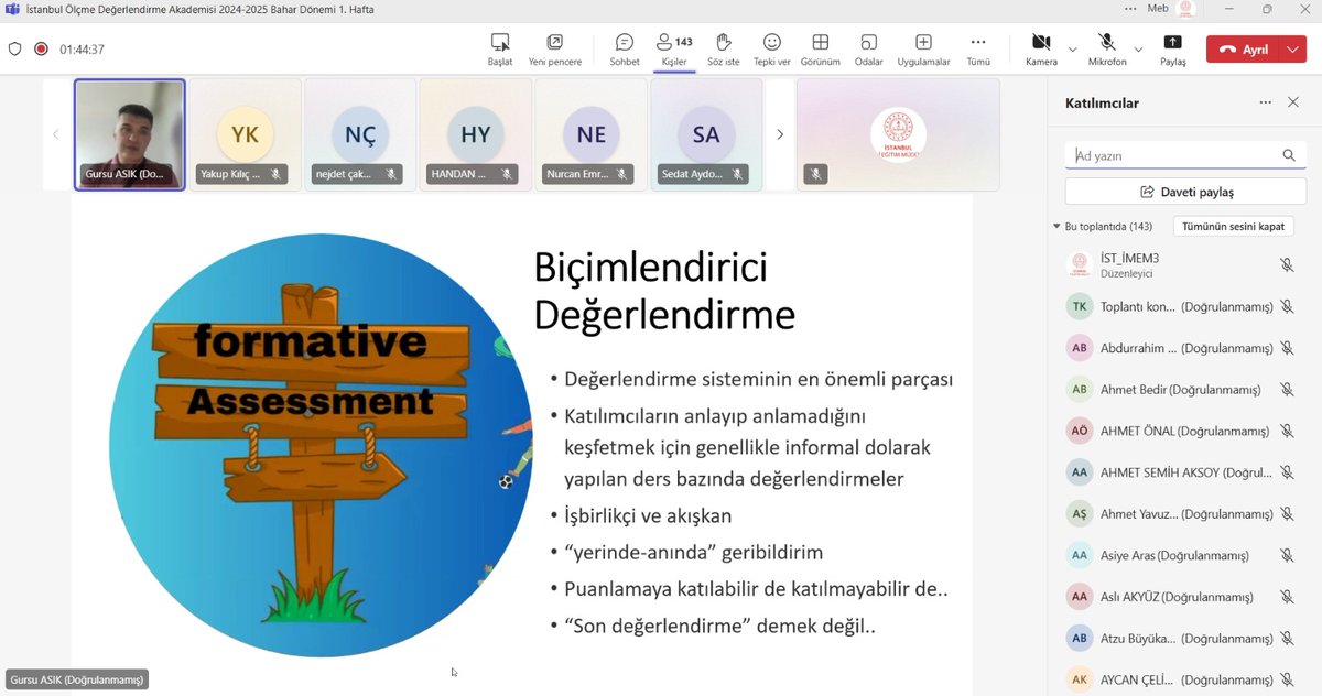 İstanbul Ölçme Değerlendirme Merkezi Müdürlüğü tweet media