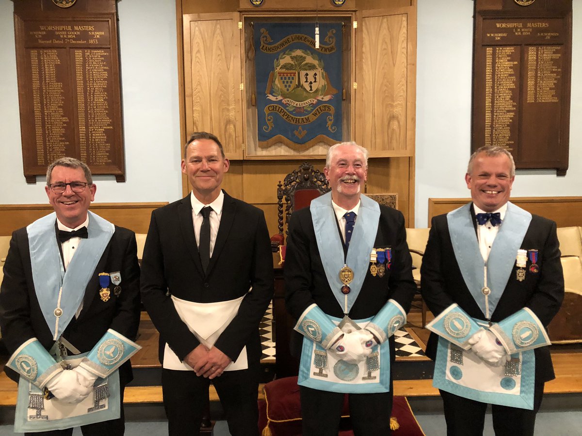 Wiltshires newest Freemason, welcome Bro Mick and enjoy your Freemasonry.