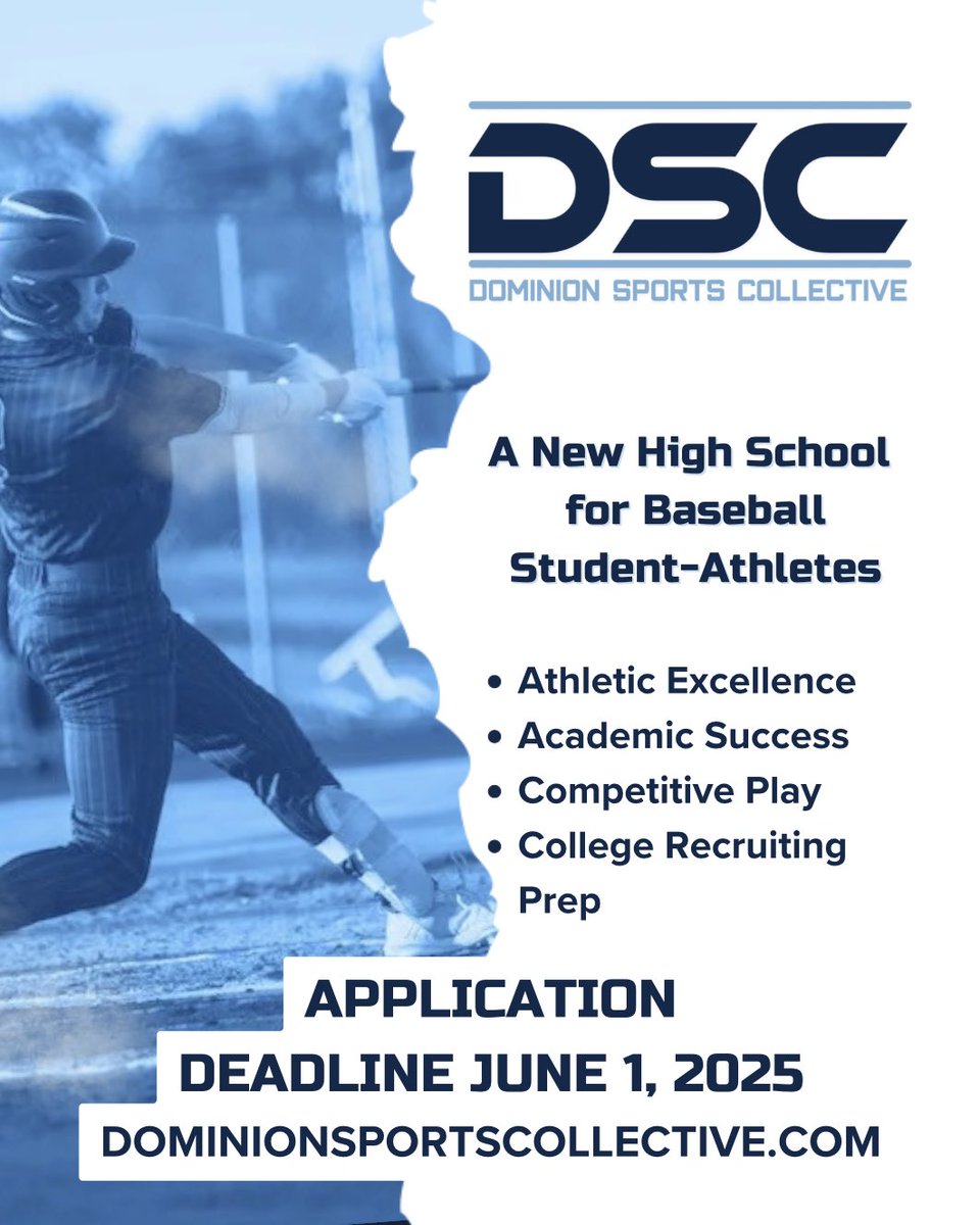 DSCWolves's tweet photo. Unlock your potential as a student-athlete with DSC! ⚾️🏆📚 Whether you’re aiming for academic excellence or athletic prowess, we’ve got the tools to help you succeed. Ready to take the next step? Click the link in our bio to learn more! 🐺🐺 #DominionSportsCollective #DSCWolves https://t.co/tosRjoN4an