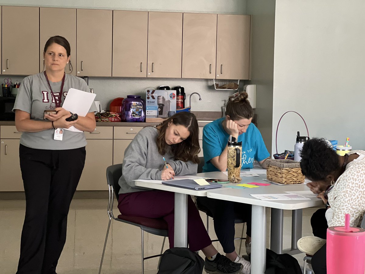 When the <a href="/IESbabybulldogs/">Iberville Elementary: A Montessori Program</a> afternoon PLC kicks off with a video showcasing a Kinder class and jumps RIGHT into analyzing EOY DIBELS for celebrations and reflections, I smiled BIG in another <a href="/IbervilleSchool/">Iberville Schools</a>! #keepclimbing #celebrateeverysuccess