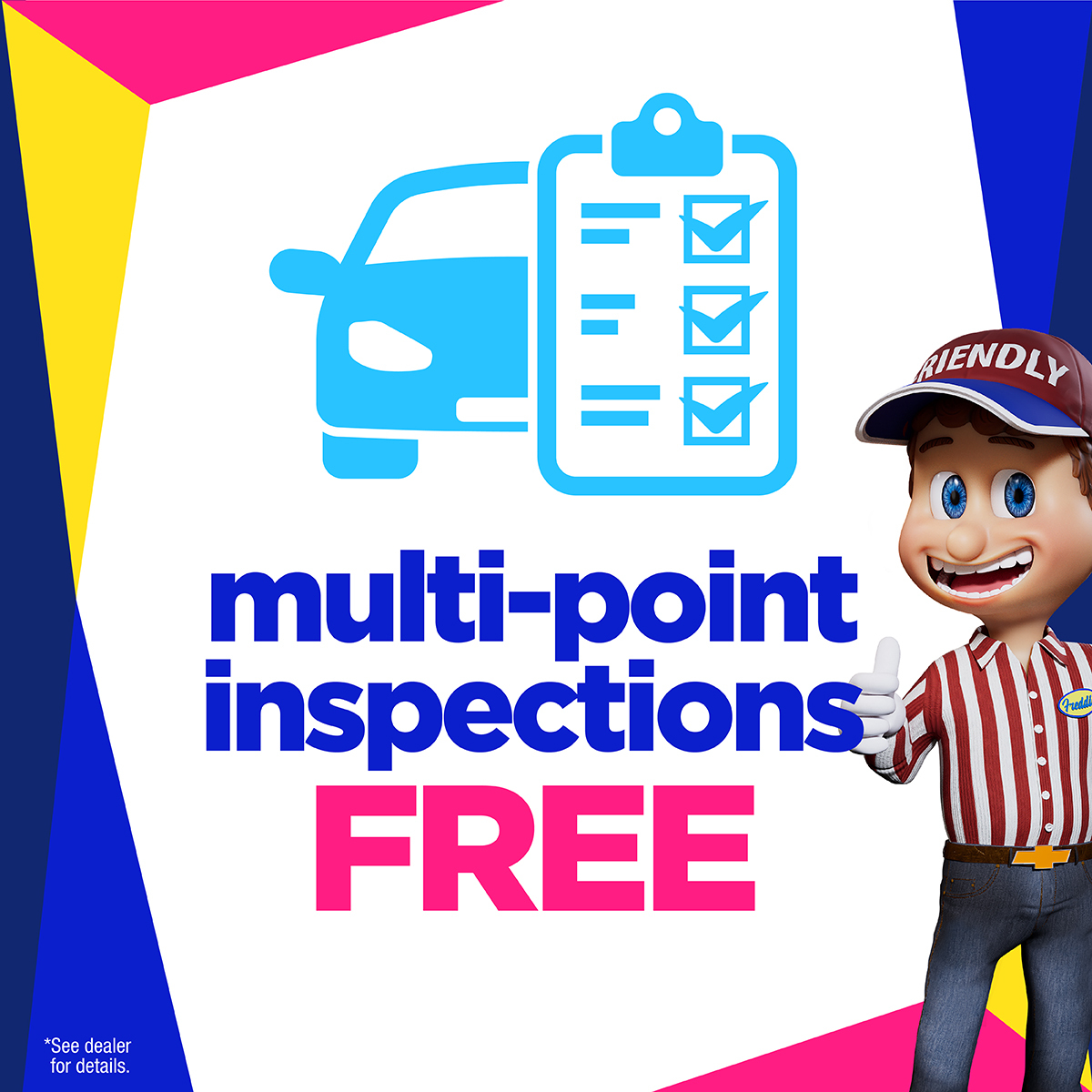 Enjoy peace of mind with a free Multi-Point Inspection, courtesy of Friendly Chevrolet's Concierge Plus+🌟

Visit Friendly Chevy and ask about our Concierge Plus+ program✅ (link in bio)

#FriendlyChevy #DriveFriendlyDallas #Chevrolet #ChevroletUSA #Dallas #DFW #ConciergePlus+