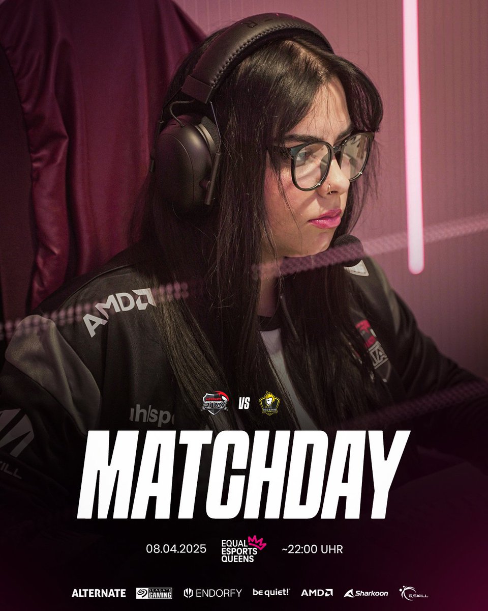 4⃣/4⃣ coming up...

Wir sind in den Startlöchern für das letzte Spiel der #EQUALESPORTS Queens Gruppenphase!

Jetzt heißt es: 100% geben, damit alle noch vor Mitternacht ins Bett kommen  🤫💤

#aufgehtsattax