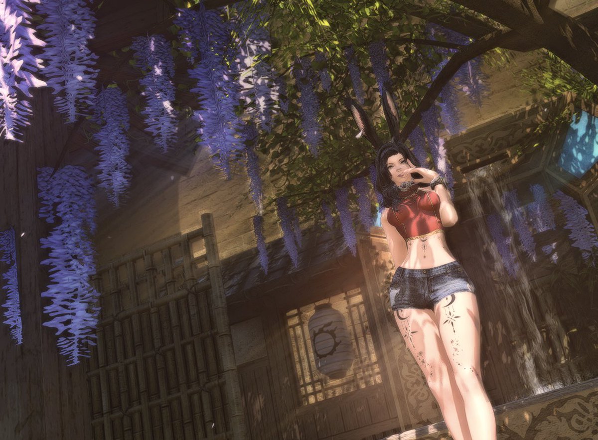 Ravenswood_FF14's tweet photo. What do we think of Revna as a bunny? 

#gpose #gposer #viera https://t.co/edyeOjqRyX