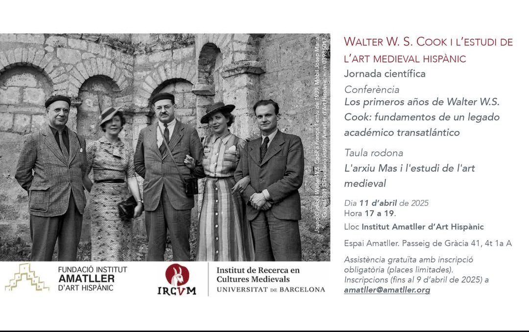 Aquest divendres 11 d'abril 📅 la #fotoconnectada <a href="/perrottaCARMEN/">Carmen Perrotta</a> participarà en la taula rodona sobre les excursions arqueològiques i fotogràfiques en l'estudi de l'art i arqueologia medieval