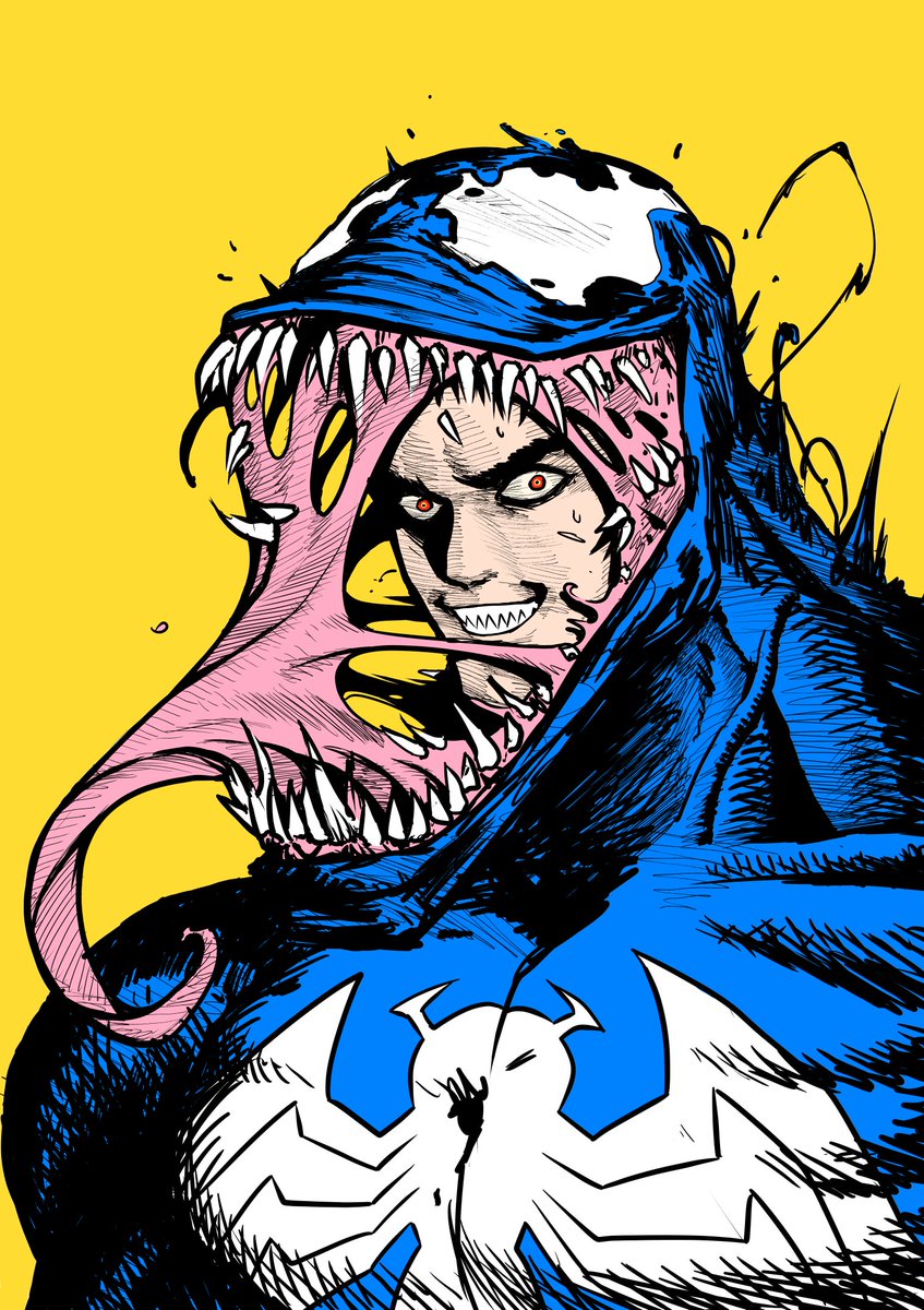 AutonomousInque's tweet photo. #venom #sketch https://t.co/Ckvt3MKaYj