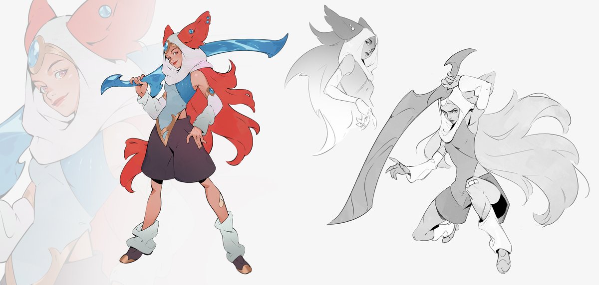 foxcrusade's tweet image. Hi #portfolioday !! I'm Natalie, a concept artist specializing in character &amp; creature design based in Los Angeles ~⋆˚࿔ I'm currently available for concept work, don't hesitate to reach out !! ദ്ദി(。•̀ ,&lt;)~
💌nataliepellmann@gmail.com
🖼️artstation.com/foxcrusade