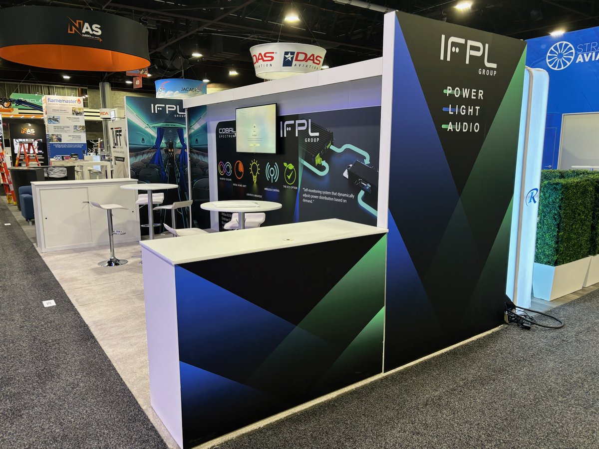 IFPL Group Ltd, booth 532, is ready to meet to discuss power, audio and lighting solutions at MRO Americas #MRO #MRO2025 #aviation #aviationsolutions #tradeshow #exhibition