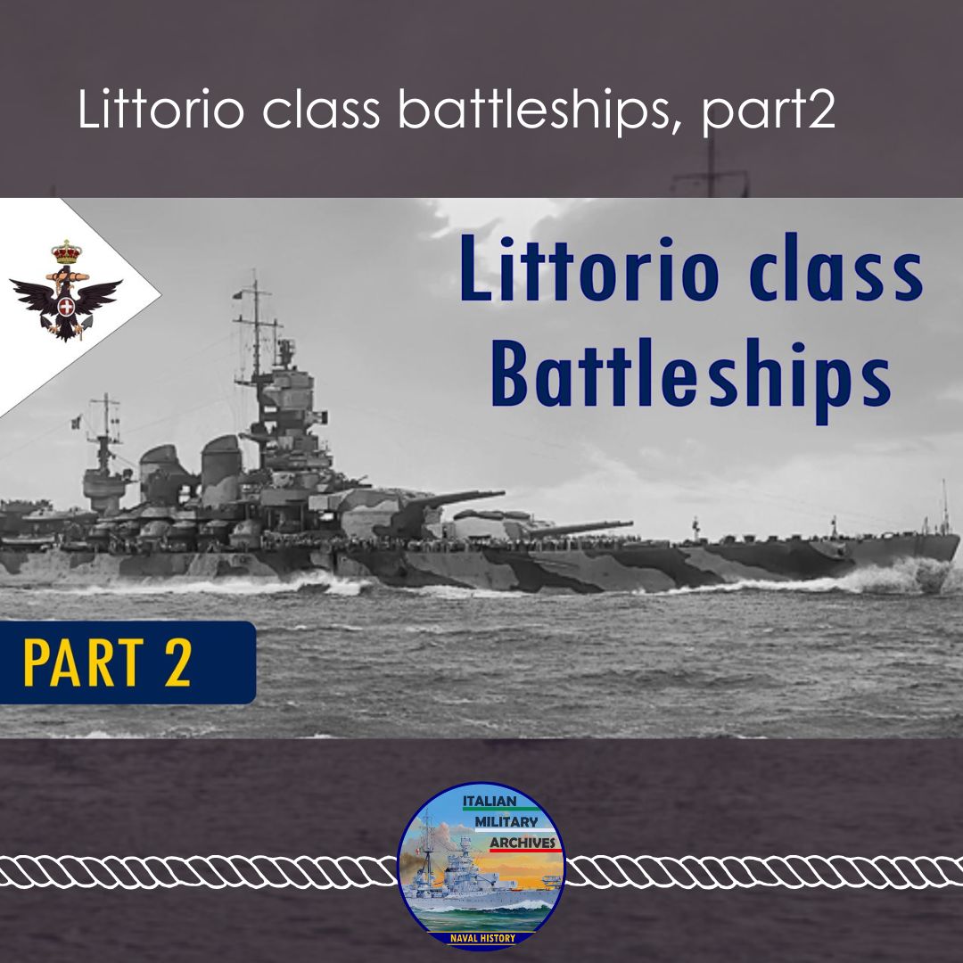 A new (old) video now available on the second channel! The wartime service of the Littorio class battleships, often neglected and overlooked, unfairly I believe..
youtube.com/watch?v=3Ieg0H… 
#ww2 #battleships #regiamarina
