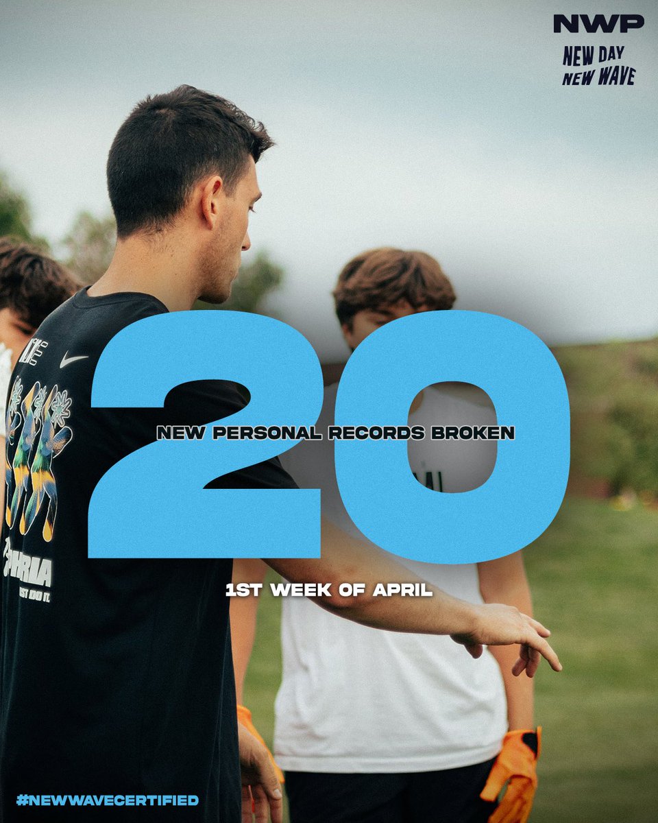 20 NEW PRs. ONE WEEK. 🥇

The standard keeps rising - &amp; our athletes keep exceeding it.

20 new personal records set during the first week of April.

This is what happens when the commitment is real &amp; the environment pushes you forward.

Greatness waits for no one. ⏳