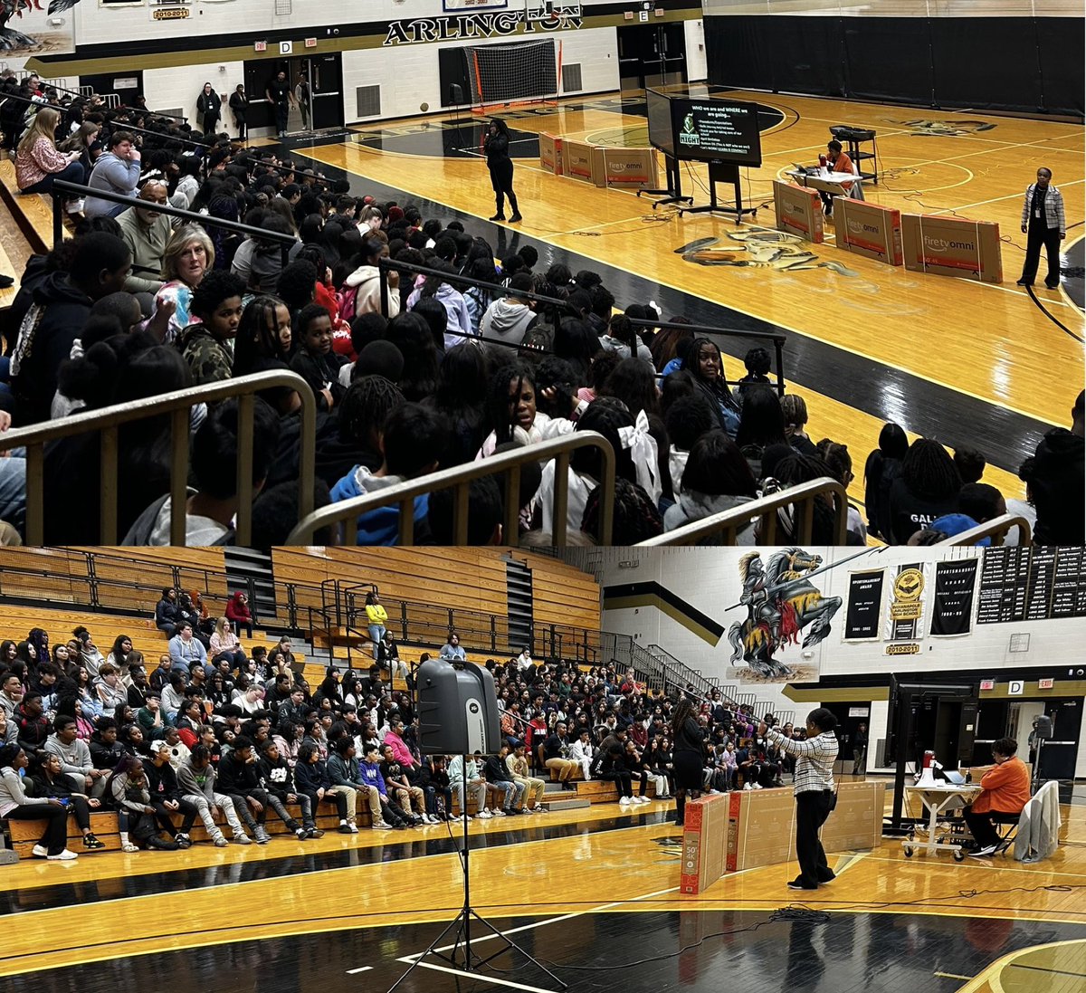 Our AMS Town Hall Meeting! This is a great opportunity to share  thoughts, voice our concerns, and hear updates about our school.input is valuable, and together we can make our school a better place for everyone.

<a href="/IPSSchools/">IPS</a> 
<a href="/Ms_Billups/">Dr. Iesha Billups</a> 
#ChooseArlington💛🖤
#AMSISTHEBEST🖤💛