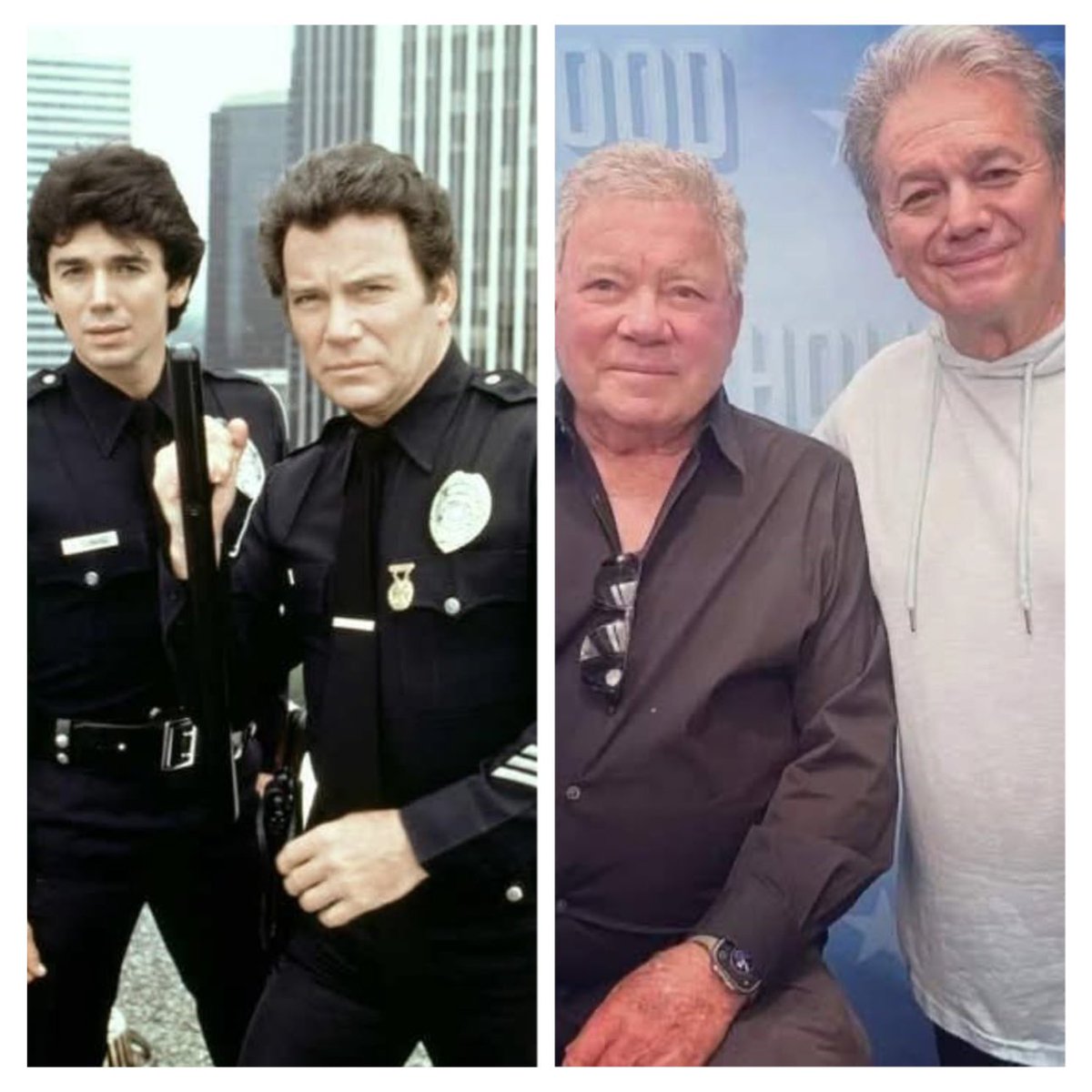 ssikfandk's tweet image. Love Mr Shatner. Met him &amp;amp; spoke w him 1986. During press junkett / promo for Star Trek 4. Could not have been nicer to me.*Love Trek and TJ Hooker. Today Mr Shatner is 94 and Adrian Zmed -71. Time waits for no one…
#TJHooker 
*( in comments)