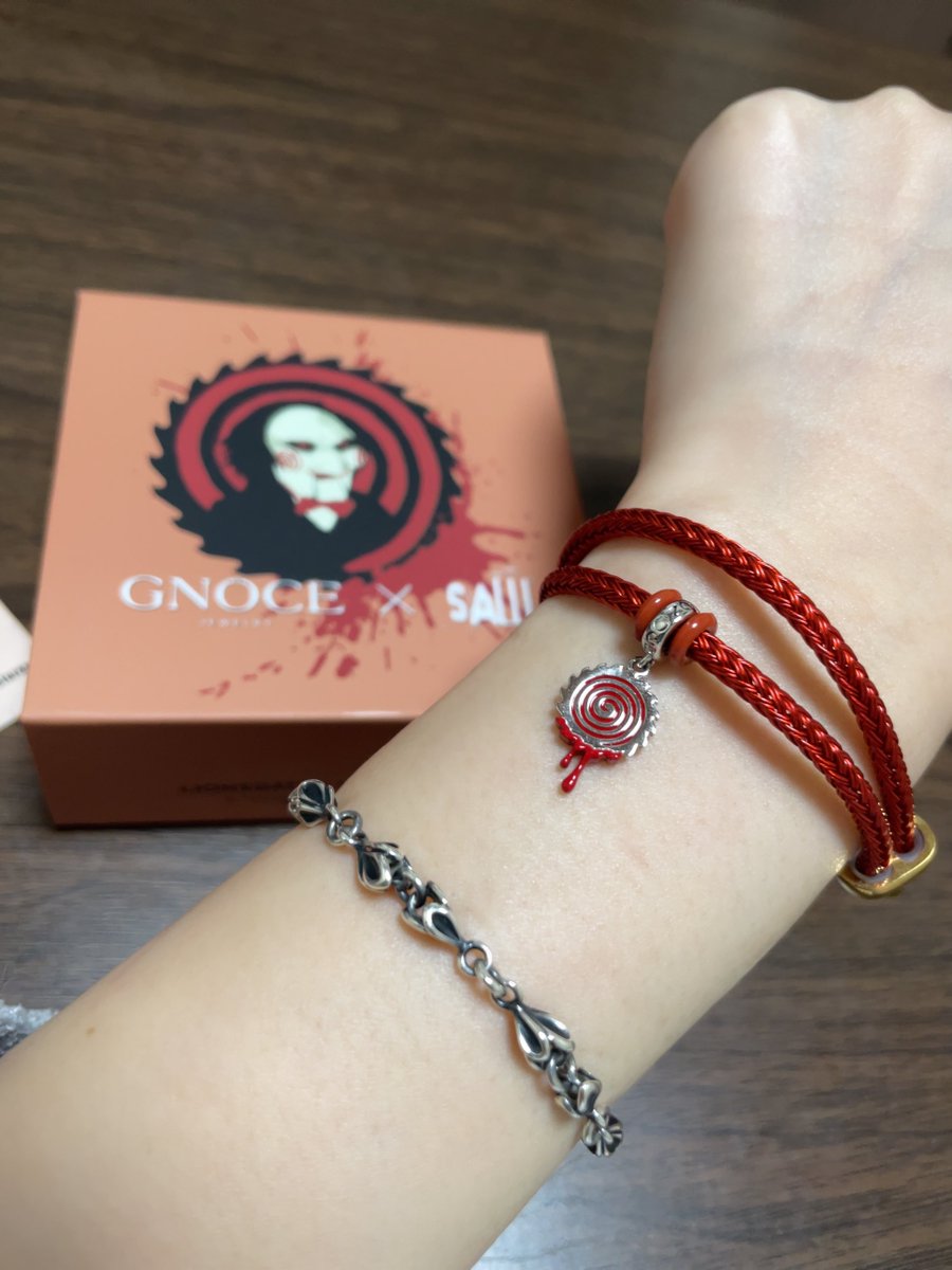 kurone_45's tweet image. ちょい！思ってたよりめちゃ可愛いんですけど！！

これも自分へのご褒美誕生日プレゼント🎁

うへへーい！！！！！
(酔っ払いテンションw)

#gnoce #saw #HorrorMovies