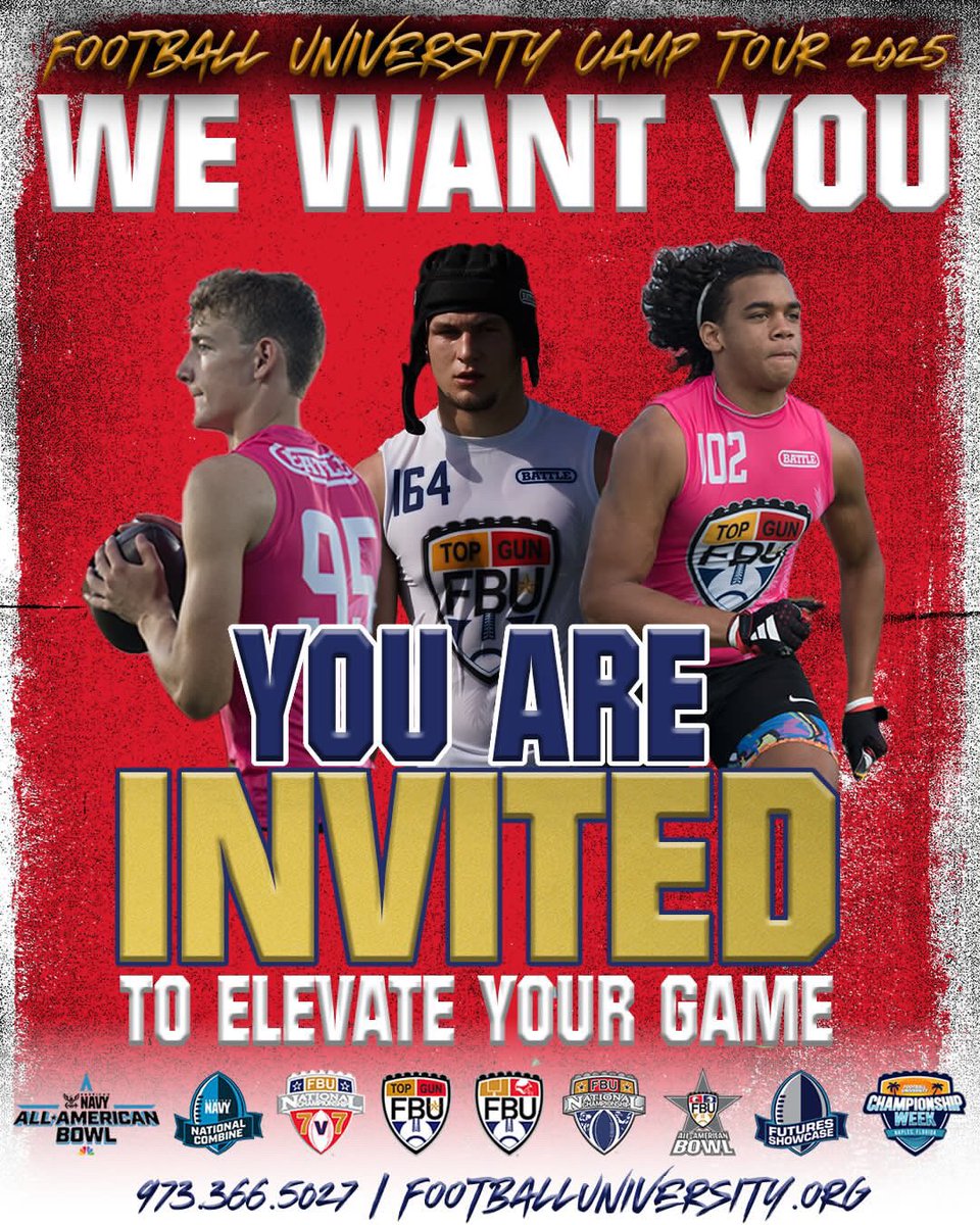 3richardson_'s tweet photo. Thanks for the invite @FBUAllAmerican  @JHawk_Football https://t.co/9D0EmozDE9
