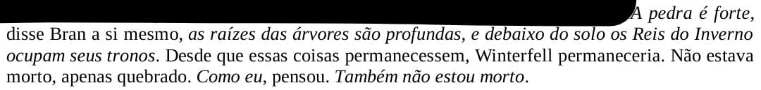 PeaceAndOrange's tweet photo. Queria deixar registrado que eu quase chorei nesse último capítulo do Bran em a fúria dos reis https://t.co/uYBiSidFtg