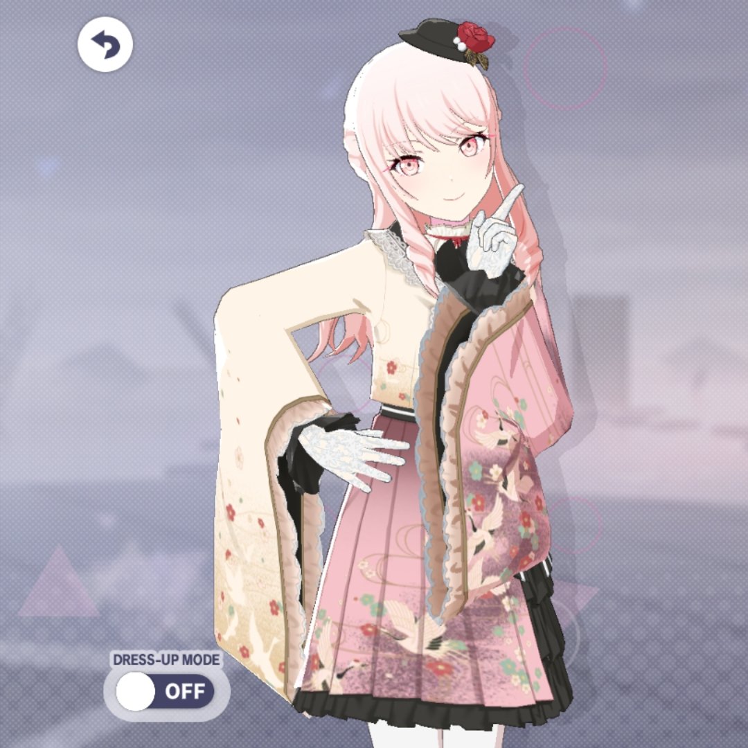 raimcandies's tweet photo. why is the mission pass fit almost identical to anni mizukis outfit did i get scammed https://t.co/tDeI4wkC7j