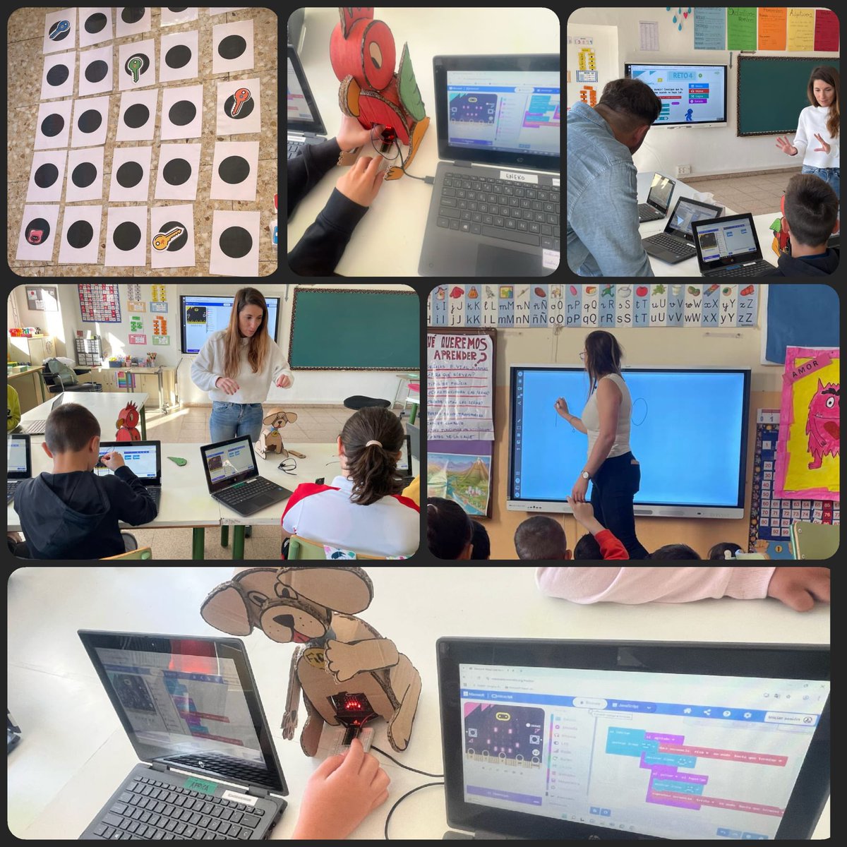 CDE_Segovia's tweet photo. Hoy en Escuela 4.0 hemos tenido la visita de @dondavidruiz. Nos ha acompañado al @CraOlmar y al @CEIPMartinChico para conocer de primera mano a nuestros pequeños programadores. ¡Muchas gracias! Esperamos que te hayan encantado nuestros proyectos de robótica. 

#CodigoEscuela_SG https://t.co/KS1VuQ1wXd