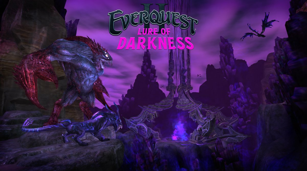 🥳EverQuest II's GU128, aka Lure of Darkness, is Live! New Raid Dungeons, Contested Dungeon, Overseers Season, Tradeskill content and BONUSES! Read it all in the link below!⬇️

everquest2.com/news/eq2-lure-…

#EverQuestII #EQII