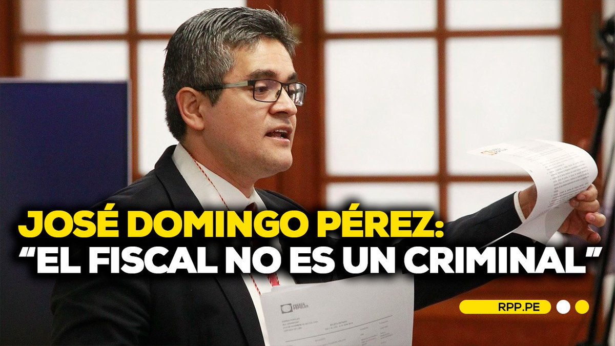RPPNoticias's tweet image. 🚨 José Domingo Pérez, interpuso denuncia contra las personas que fueran responsables de prohibirle el ingreso al despacho fiscal. Además, indica que "ya no es responsable de lo que ocurra el día de hoy en la Fiscalía", mientras está en la espera de poder entregar su cargo.

👉