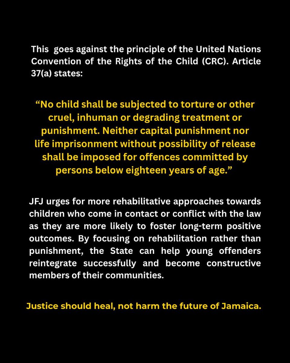 Jamaicans For Justice (JFJ) tweet media