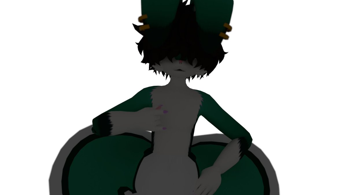 I'm proud of myself, today I did my first render! I might try doing more Blender stuff if I get more experienced with it ❤️