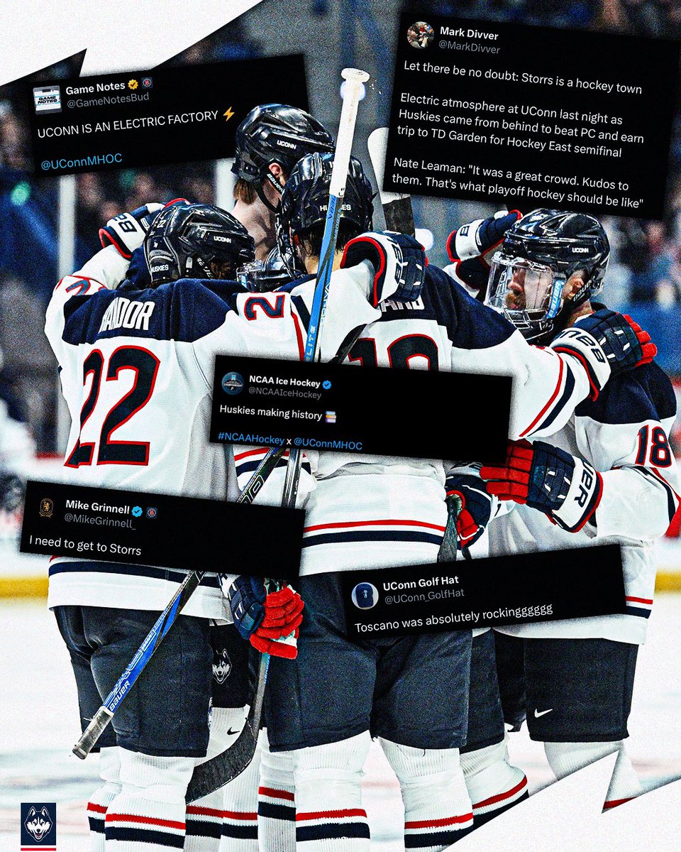 No doubt about it, Huskies made their impact in a historic season❄️🏒🚌