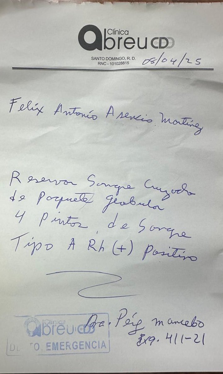 Dirigirse a Referencia el edificio que está al lado de la clínica
Abreu, 3er piso!!