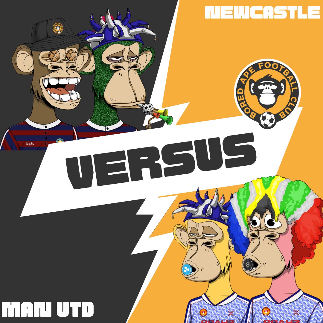 BoredApe_FC's tweet photo. 🏆WEEKEND WINNERS🏆

The winner of our Man Utd vs Man City spin has been announced in our discord👇

To be in with a chance of winning a BAFC NFT join in our next vote, Newcastle vs Man Utd now!🗳️

DAO members only😉

How to join/vote👇

#bafcmasters #BAFC #GOAT #XRP #XRPL #XRPNFT #NftGiveaway #APE #DAO #metaverse #xrpgiveaway