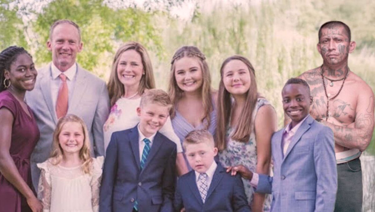 Touching: Amy Coney Barrett Adopts MS-13 Gang Member buff.ly/rFwfaJO