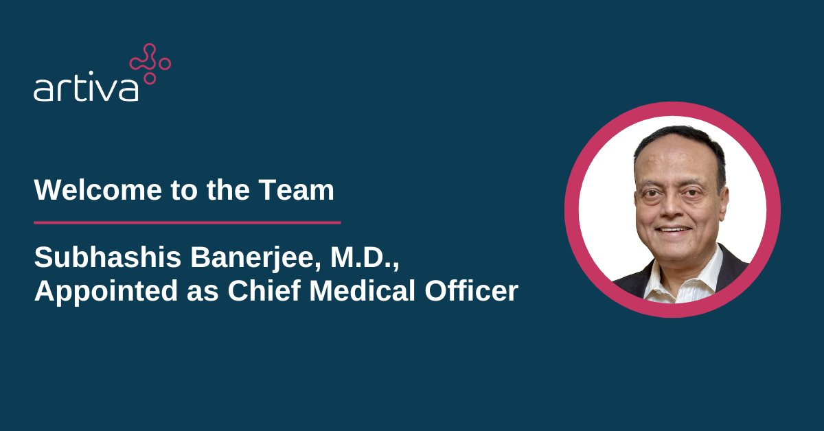 Artiva has named Dr. Subhashis Banerjee as Chief Medical Officer. He has contributed to the development of multiple approved therapies, such as Humira®, Taltz®, Orencia®, and Sotyktu® and joins as we advance AlloNK® in B-cell driven autoimmune diseases.

investors.artivabio.com/News-and-Event…