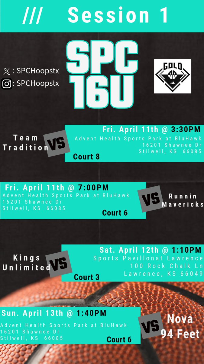 Ready for Kansas this weekend. 
<a href="/SPChoopstx/">SouthernPlayersClub</a>  <a href="/3StripesGOLD/">3Stripes GOLD Basketball</a>