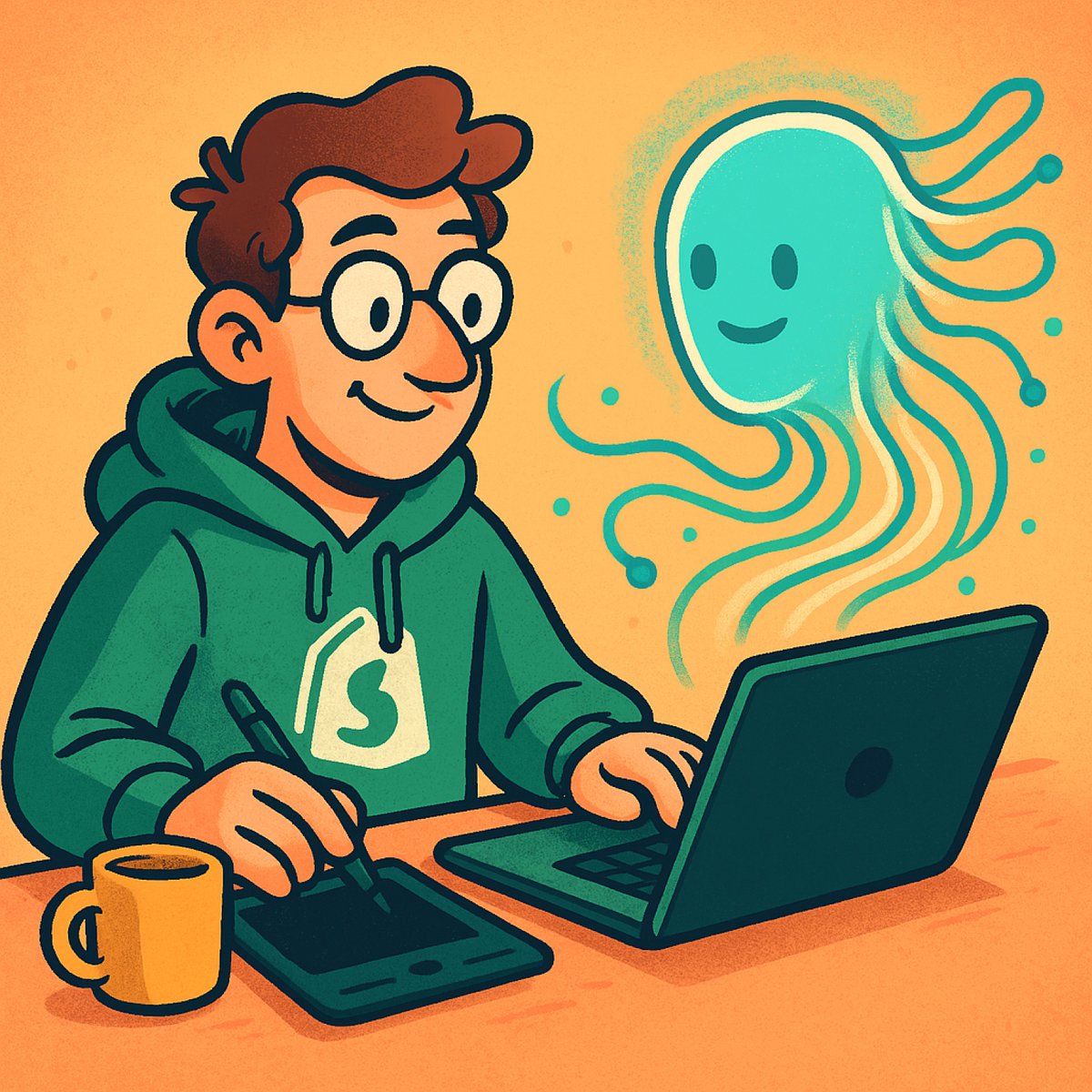 1/ “Using AI effectively is now a fundamental expectation.” – Tobi Lütke. 
I’m a former Shopify designer and I’ve used AI daily for months.
Tobi’s right: it’s not optional anymore. Here are 10 workflows that turned me into a 10x designer. 👇